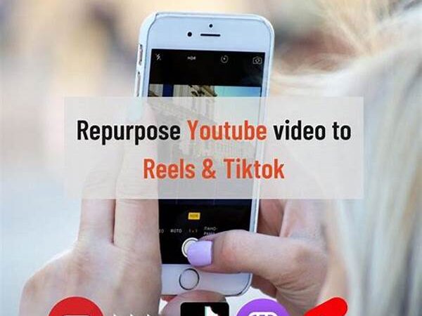 How To Repurpose Tiktoks Into Reels Effectively