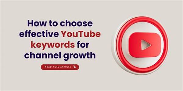 How To Use Keywords For Youtube Growth